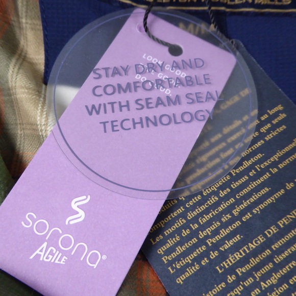 Pendleton Outdoorsmen Ripstop Poly w Hidden Stowaway Hood Windbreaker NWT Men’s - Picture 11 of 14